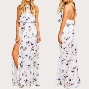 show me your mumu heather halter bouquet beauty